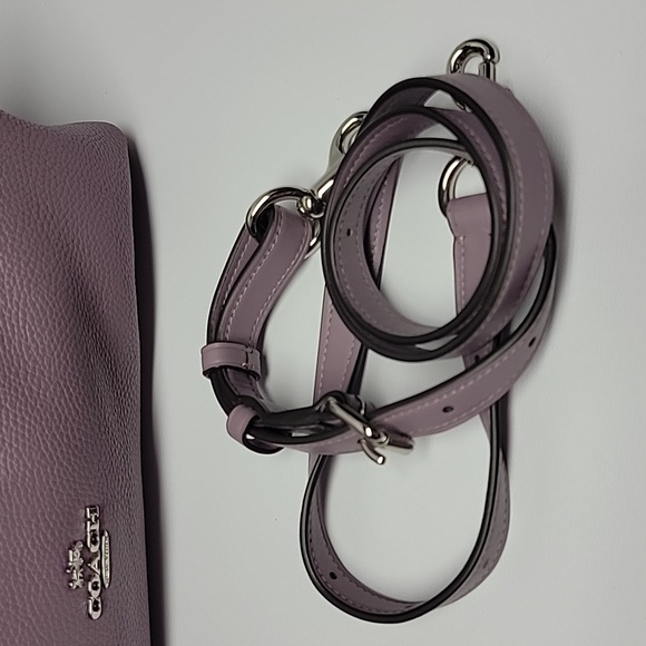 Coach Leather Hallie Shoulder Bag - Picture 3 of 12